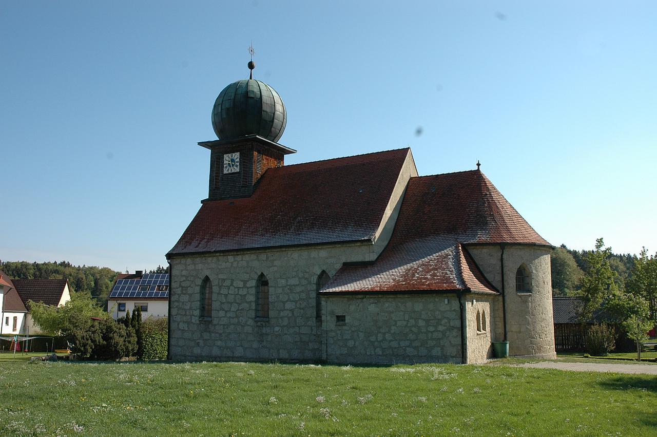 Expositurkirche Heilig Kreuz Gebertshofen. pde-Foto: Diözesanmuseum