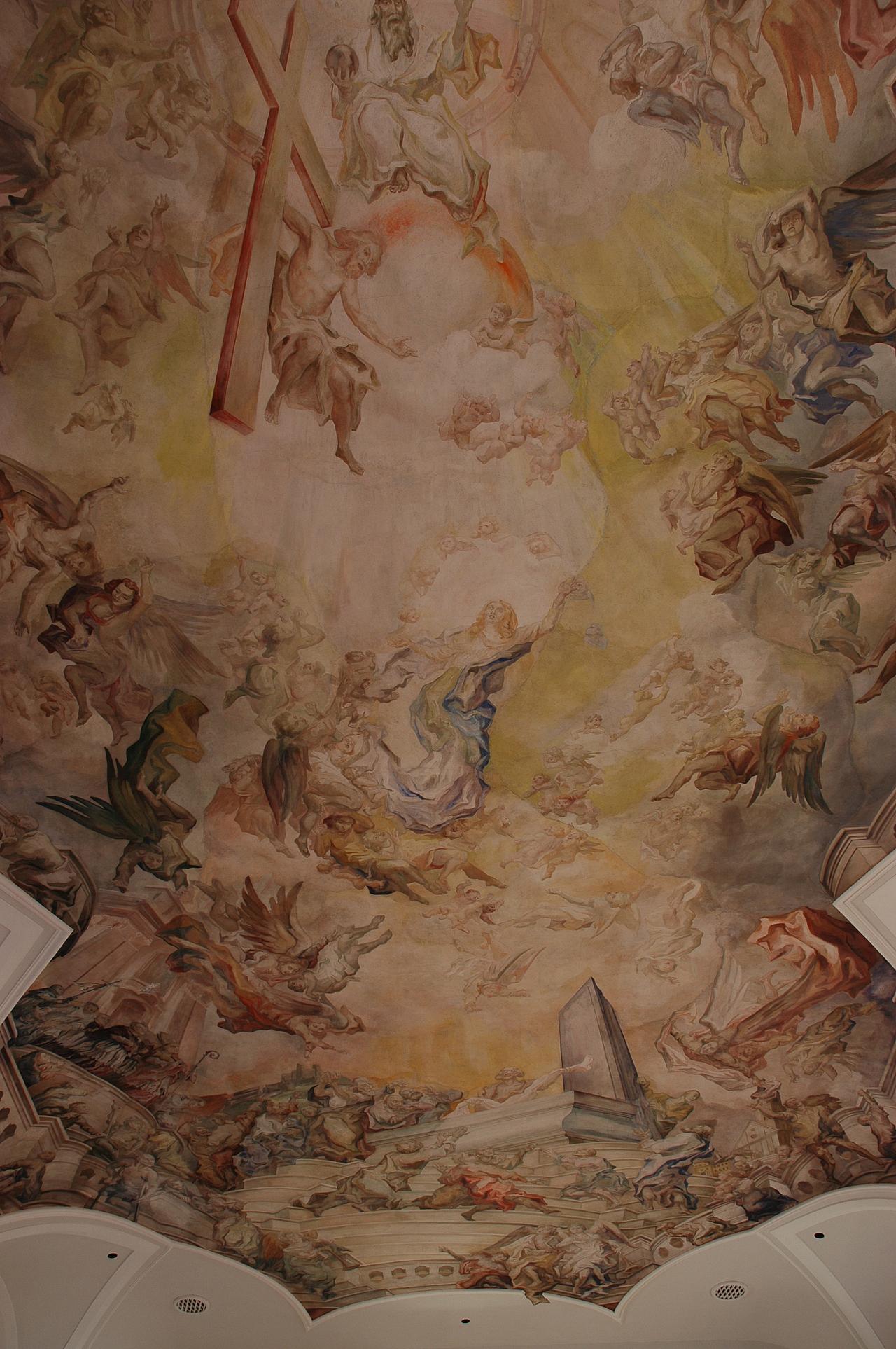 Fresko Aufnahme Mariens in den Himmel pde-Foto: Diözeseanmuseum