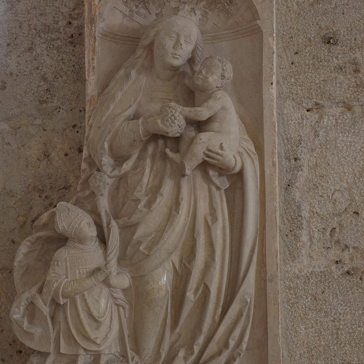 Die Madonna des Abtes Johannes Menger. Foto: Diözesanmuseum