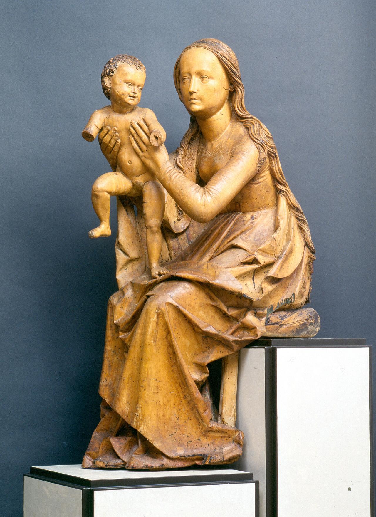 Maria mit dem Kind aus einer Anna-Selbdritt-Gruppe
